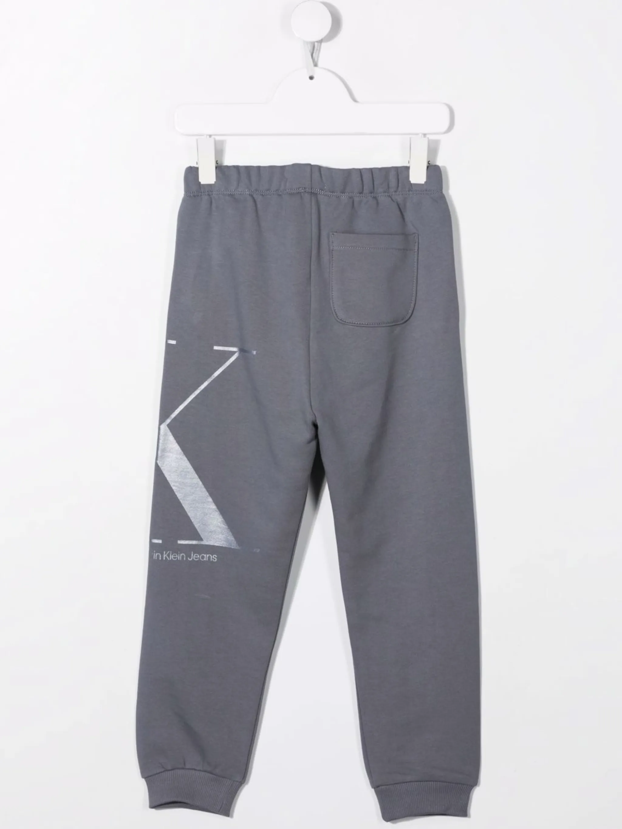 Спортивные брюки с логотипом Calvin Klein Kids, серый — фото 2