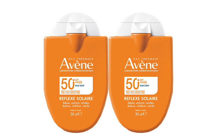 Солнцезащитная эмульсия Avene Reflexe Solaire SPF 50+, 30 мл х 2