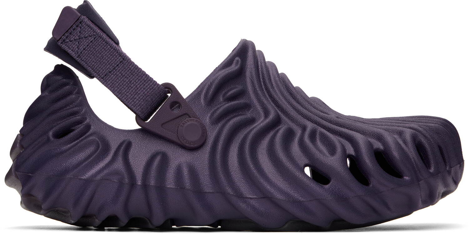 

Мокасины-слипоны Pollex от Salehe Bembury Edition Crocs, фиолетовый