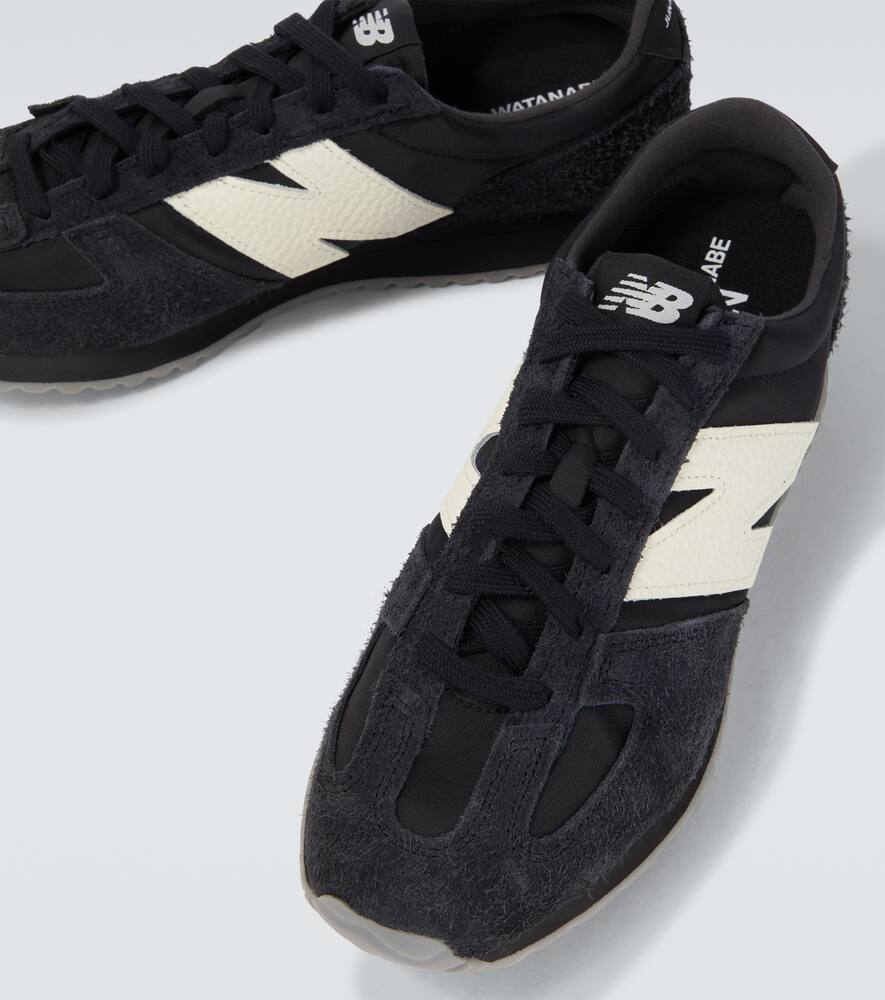 Новые кроссовки New Balance 471 с отделкой из замши Junya Watanabe, Black — фото 3
