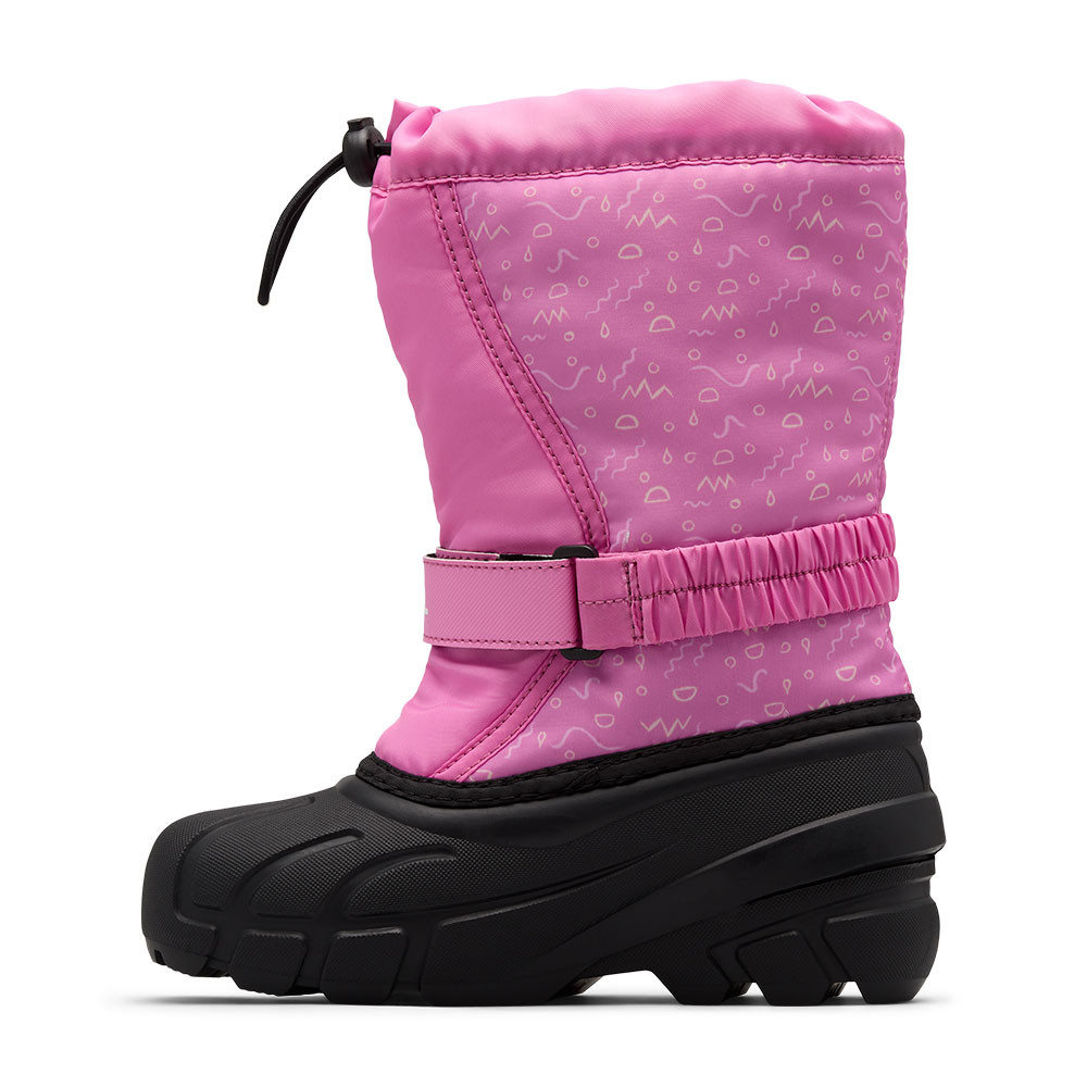 Зимние ботинки Sorel Flurry Print (для маленьких детей), Orchid — фото 3