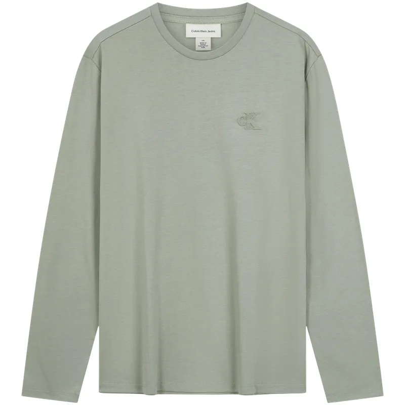 Футболка мужская с круглым вырезом Calvin Klein, LKJ-Pea Green