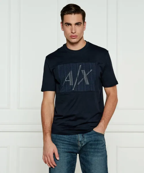 

Футболка Regular fit Armani Exchange, синий