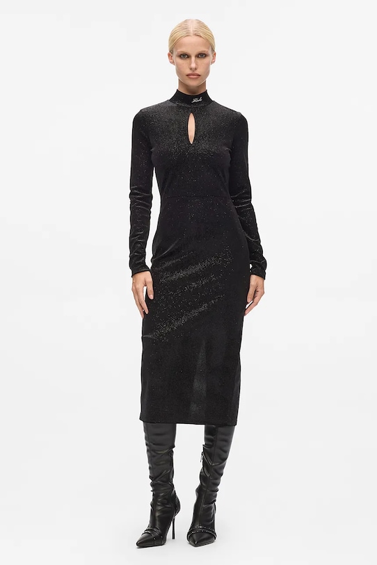 

Платье Karl Lagerfeld, черный