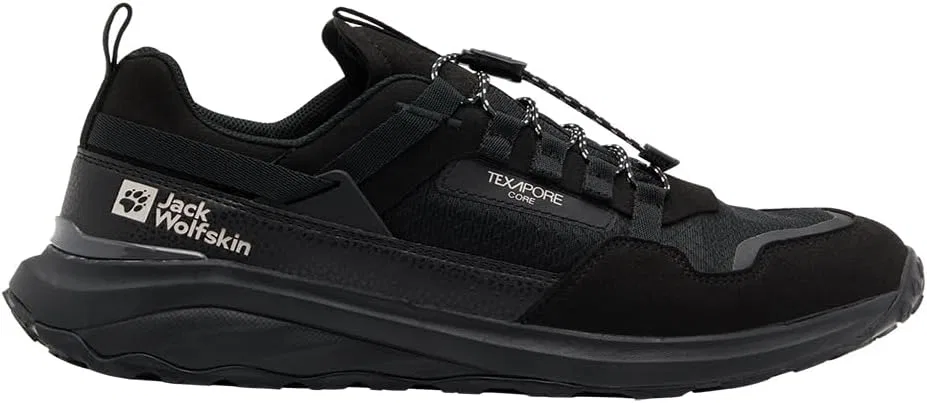 Мужские кроссовки для ходьбы Jack Wolfskin Dromoventure Athletic Texapore Low M, Black
