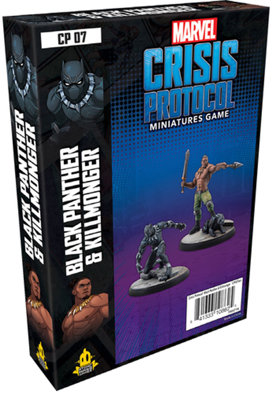 

Миниатюра Marvel: Crisis Protocol - Black Panther & Killmonger Character Pack