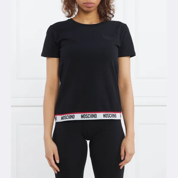 

Футболка стандартного кроя Moschino, черный