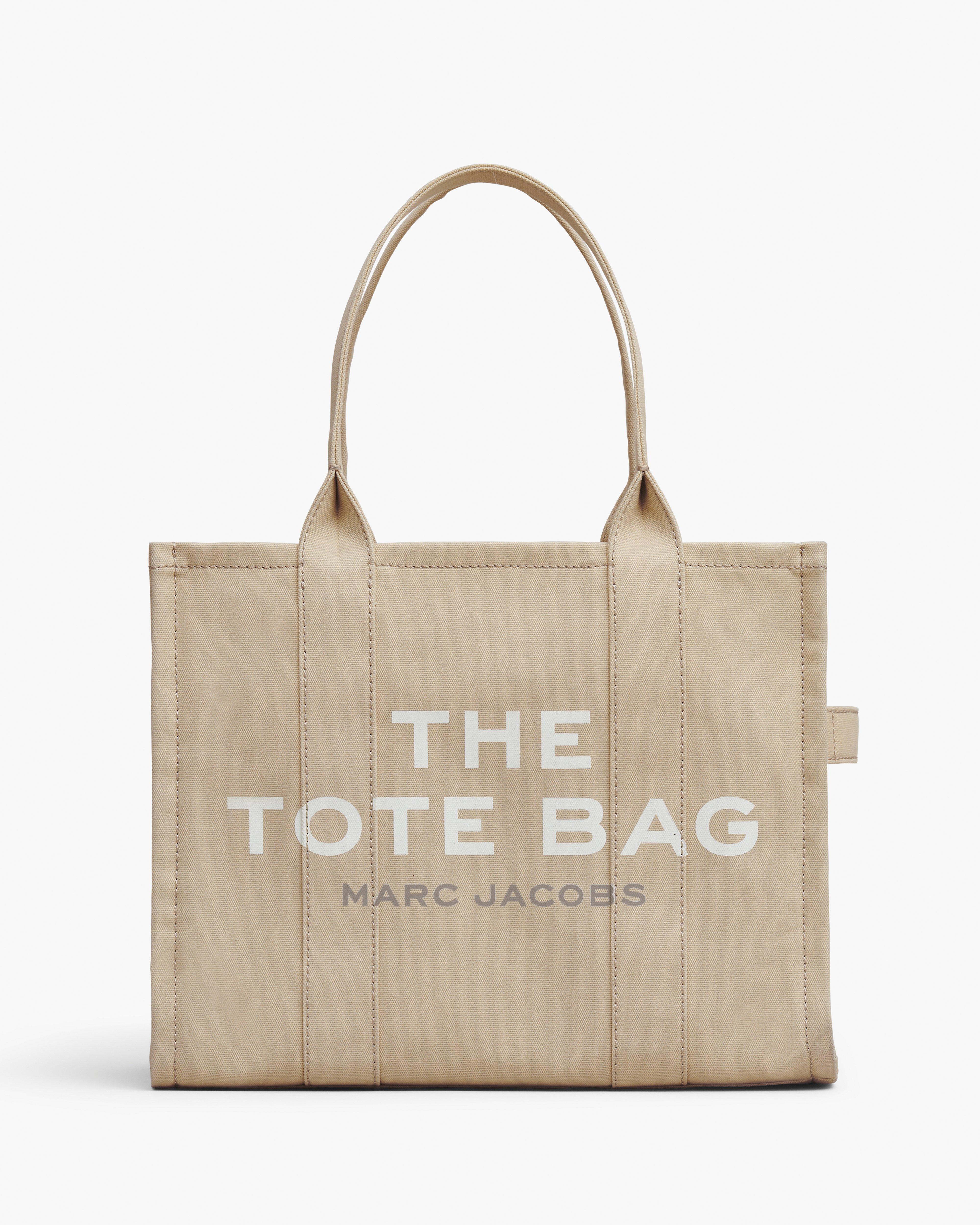 

Большая холщовая сумка-тоут Marc Jacobs, бежевый