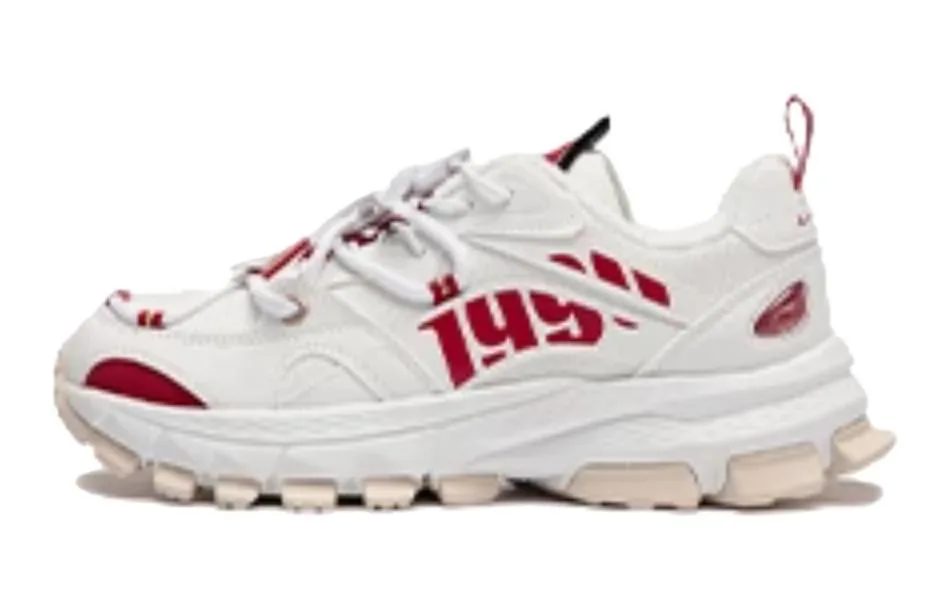 YOUNG Li-Ning YOUNG Sports Life Collection низкие кроссовки для подростков стандарт White Bull Red