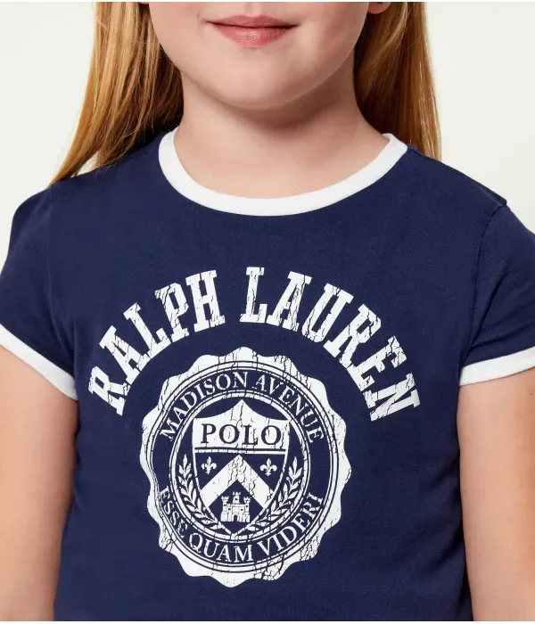 Футболка Мэдисон regular fit Polo Ralph Lauren, темно-синий — фото 4