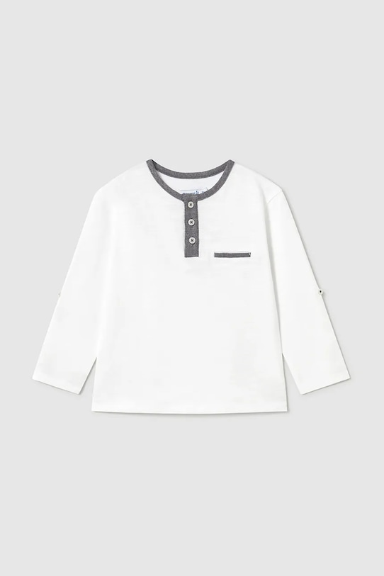 

Детская хлопковая водолазка Mayoral, серый