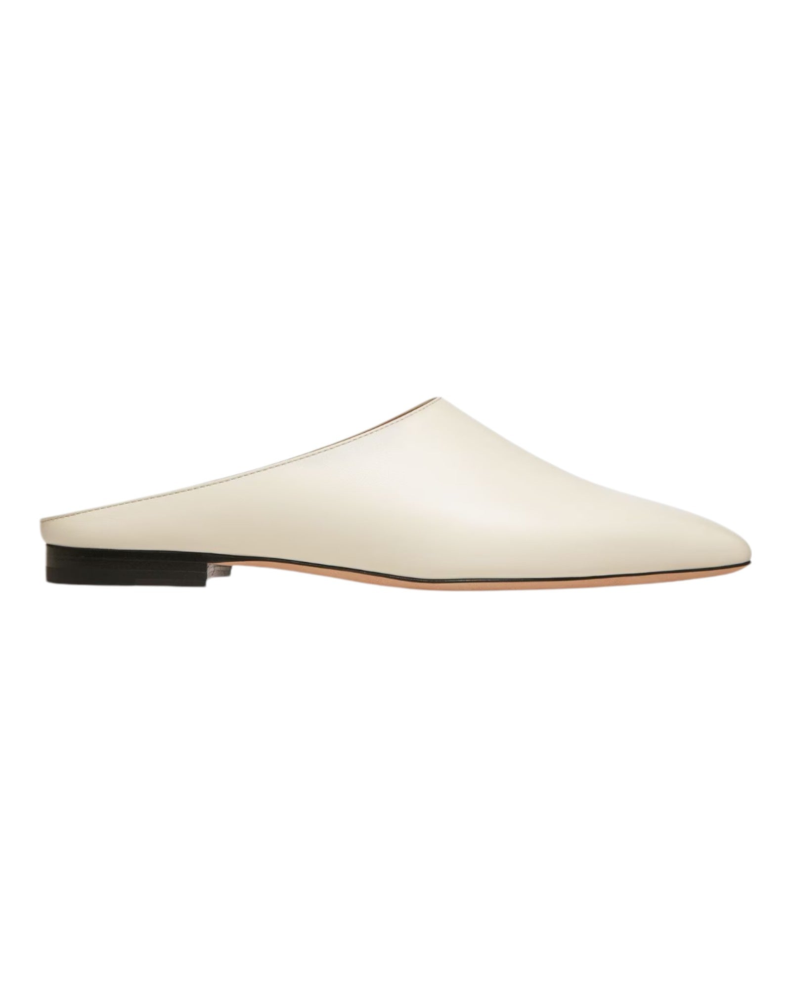 Bally Nara 6303413 Женские туфли-лодочки из кожи на плоской подошве, белый