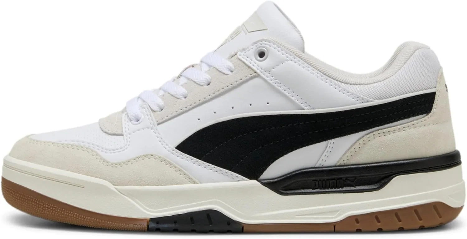Мужские кроссовки PUMA Rebound Retro, White, Black, Feather Grey