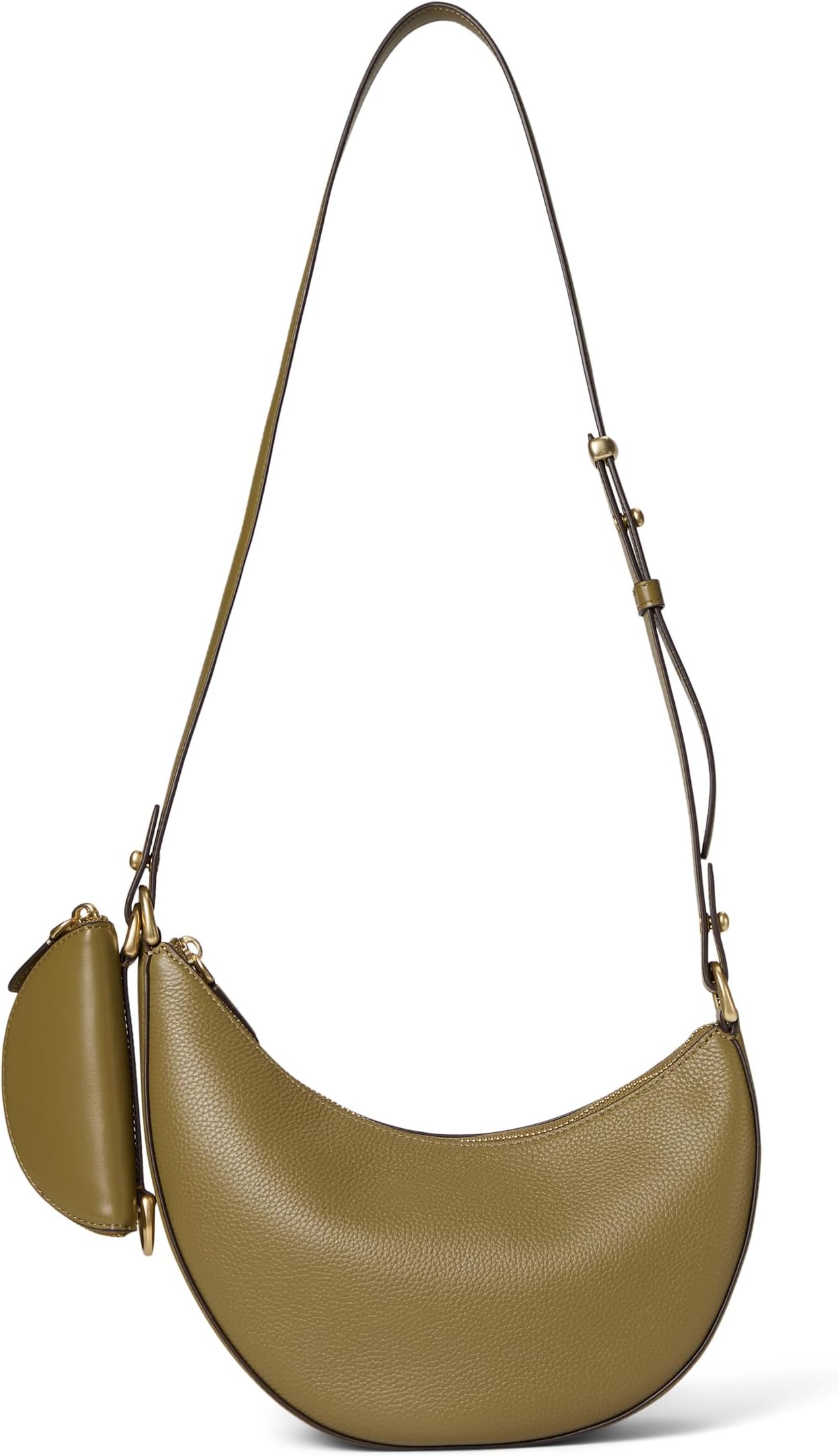 

Сумка кросс-боди Kate Spade New York Duo Pebbled Leather Crossbody Bag, цвет Dried Thyme