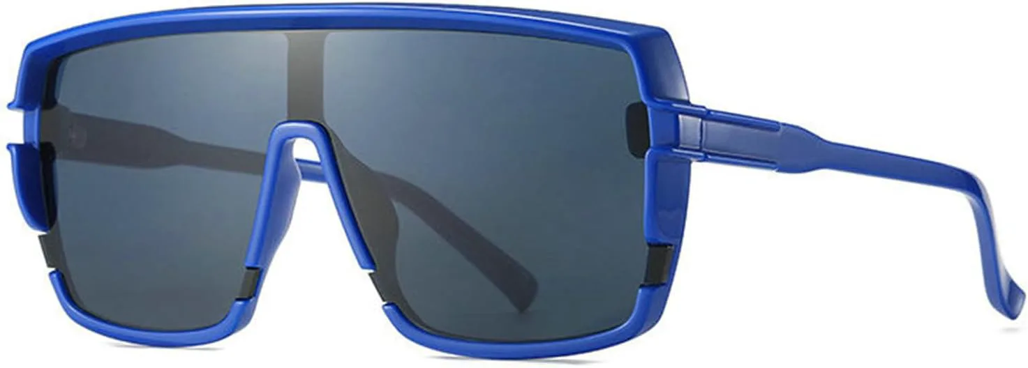 

Солнцезащитные очки Willochra Oversized Rimless Square для мужчин, модель 2024, роскошные панк-солнцезащитные очки для женщин, винтажные очки в крупной оправе, Blue