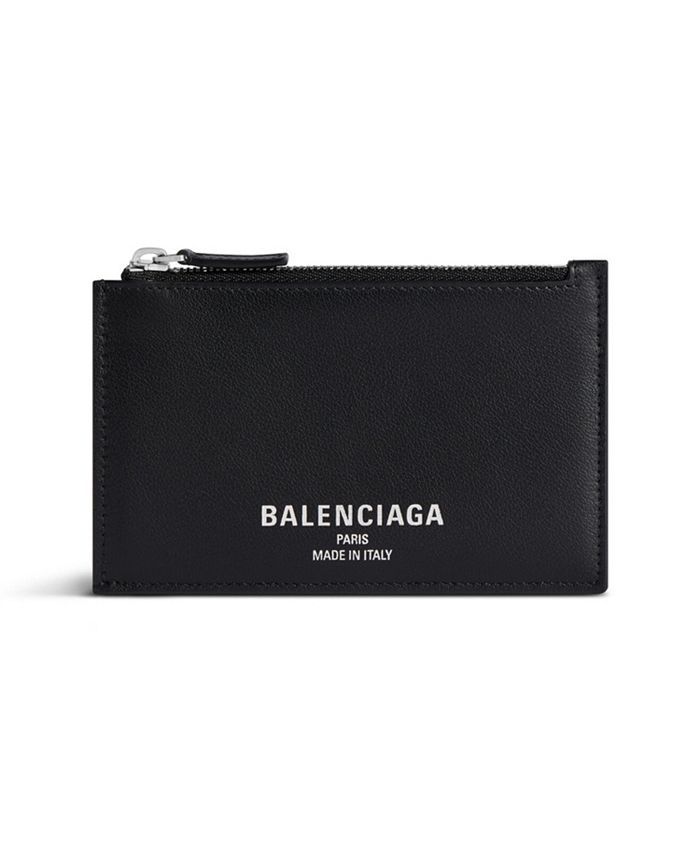 

Кредитный длинный держатель для монет и карт Balenciaga, черный