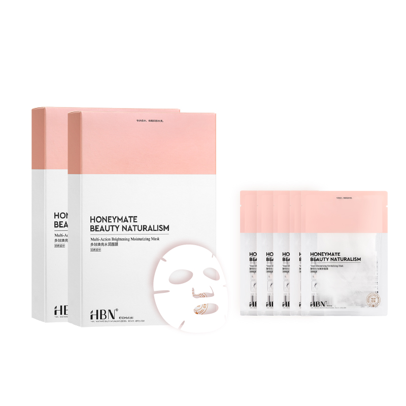 

Маска для лица Yeast Dewy Skin Refining, осветляющая маска с арбутином, увлажняющая и осветляющая, 5 шт/упаковка HBN