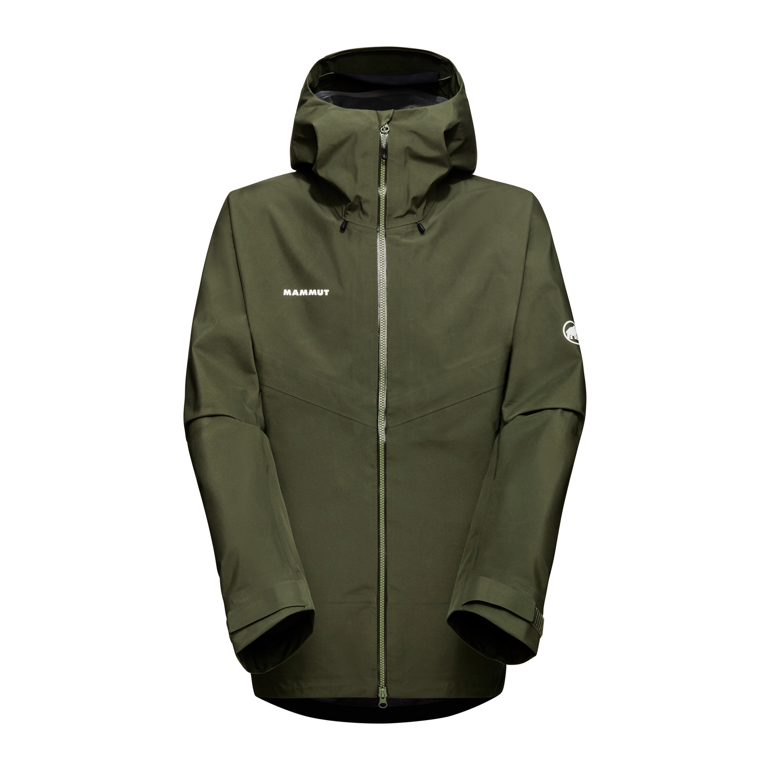 

MAMMUT Кратер Айви Эйч Эс куртка с капюшоном из гортекса, Mountain Shadow Green
