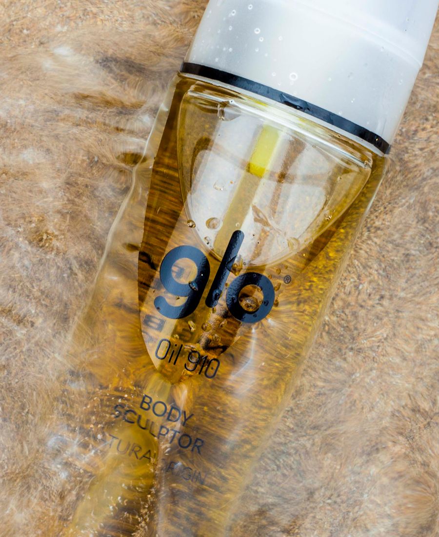 Масло Oil910 против целлюлита и сжигания жира Glo, желтый — фото 3