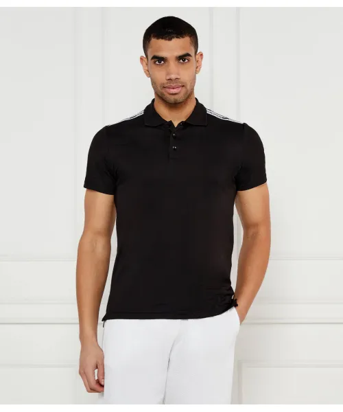 

Футболка поло Classic fit Emporio Armani, черный