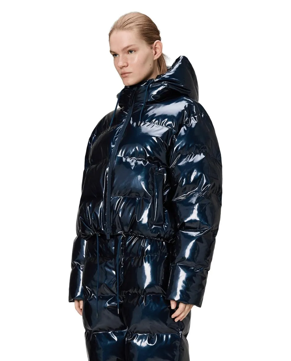 

Женский короткий пуховик Alta Short Rains, темно-синий