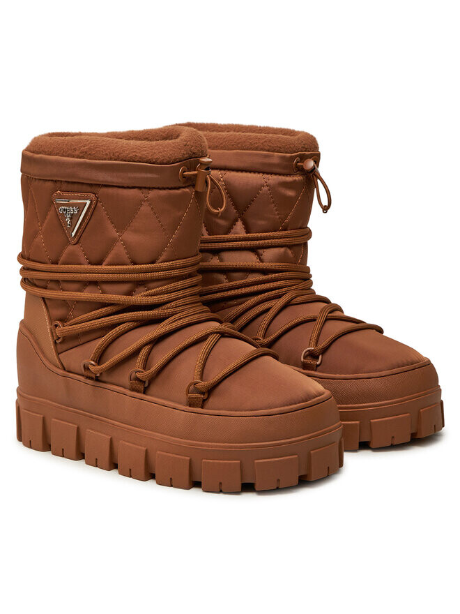 Зимние ботинки Guess Botas de nieve Uniques FLFUNI FAB10, коричневый — фото 2