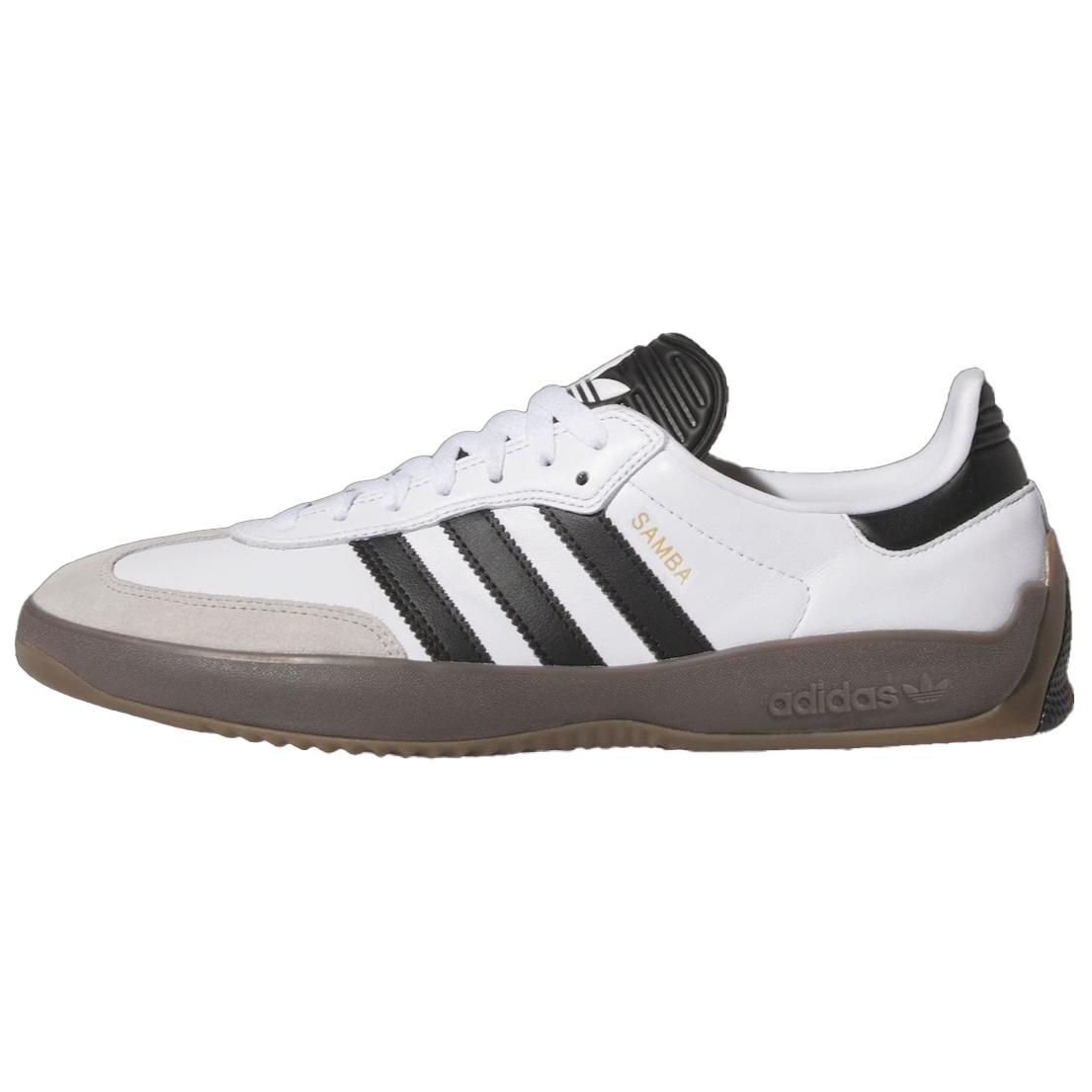 

Кроссовки adidas originals Puig Samba 'White Black Gum', белый/черный