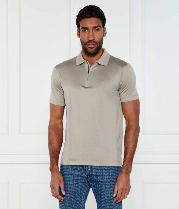 

Рубашка поло Regular fit Emporio Armani, желтый