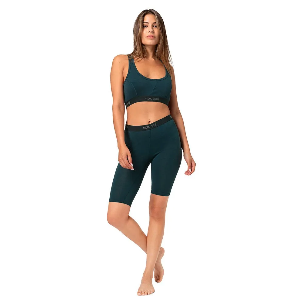 

Леггинсы Super.natural Tundra175 short, зеленый