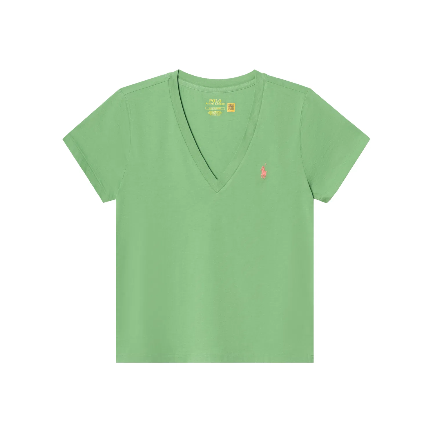 Футболка Regular Sleeve Polo Ralph Lauren зеленая