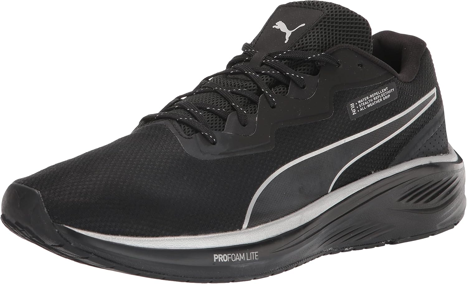 

Мужские беговые кроссовки Puma Aviator, черный/серебристый