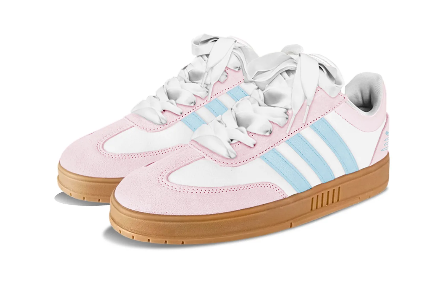 GRADAS Low top Skateboard Shoes Unisex Adidas, розовый — фото 4
