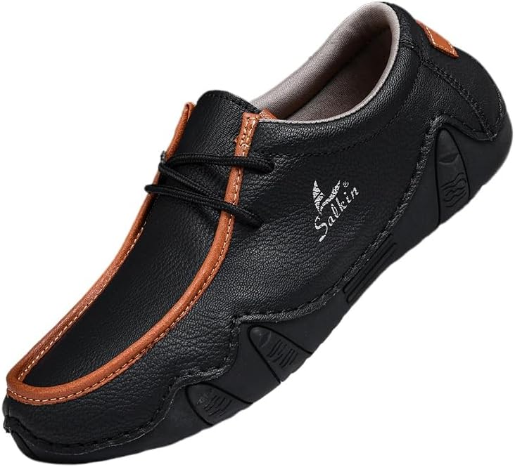 

Мужская обувь Мужская модная обувь Комфортные кроссовки для ходьбы и вождения Низкие кеды для мужчин Повседневная обувь Мужские туфли-восьминоги Повседневные мужские лоферы Huayorong, черный