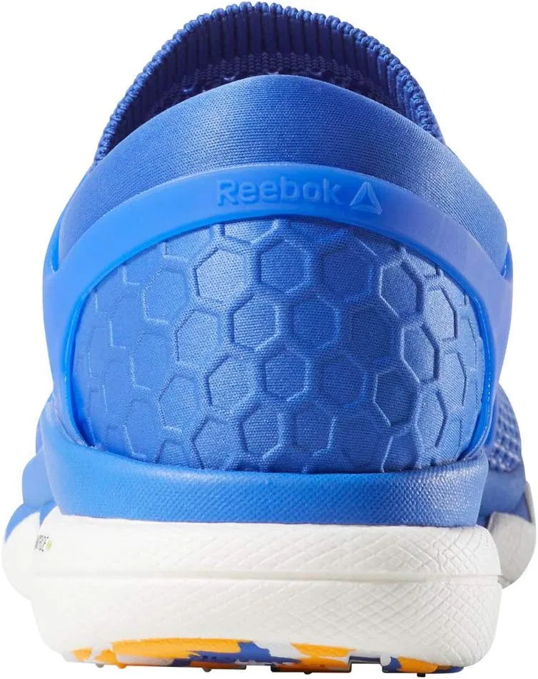 Мужские беговые кроссовки Reebok Floatride Run Ultk, Crushed Cobalt Solar Gold White — фото 4