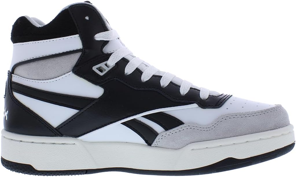 Кроссовки Reebok для детей и взрослых Bb 4000 II Mid, белый/черный/серый — фото 3