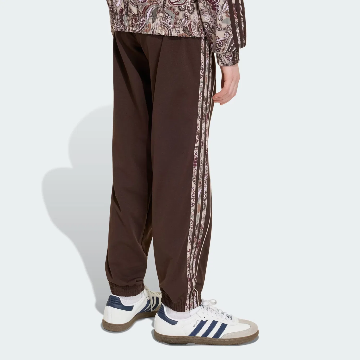 Брюки Adidas Originals свободного кроя Sst, коричневый — фото 3