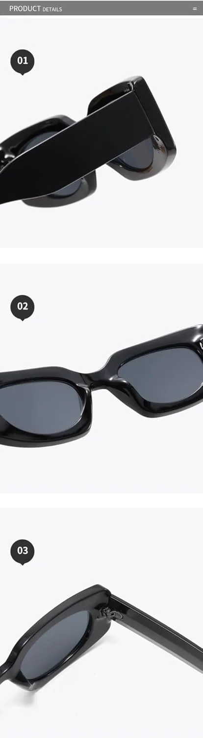 

Женские солнцезащитные очки в маленькой оправе для активного отдыха, модные, для отпуска, фотосессий, декоративные, в подарок (Цвет: E, Размер: 1) EkeNoz, E