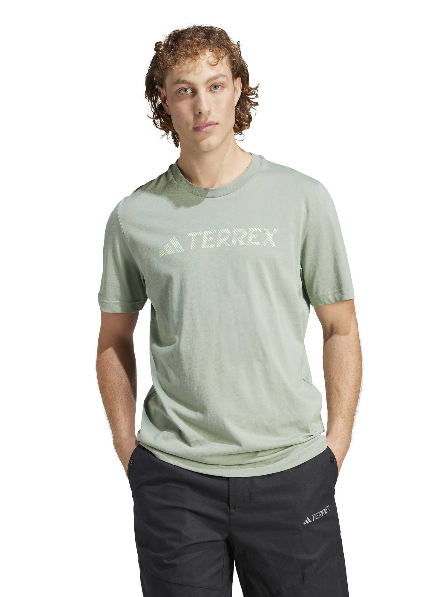 

Футболка Adidas Performance Terrex Classic Logo T-Shirt, зеленый