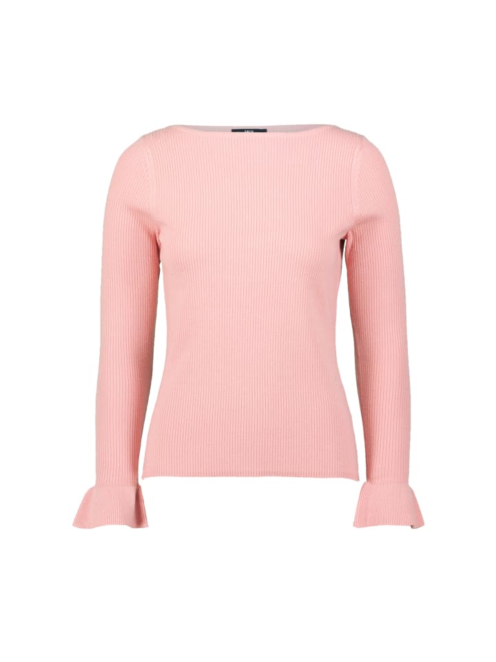 

Zero Свитер с оборками на рукавах, цвет «Свадебная роза»