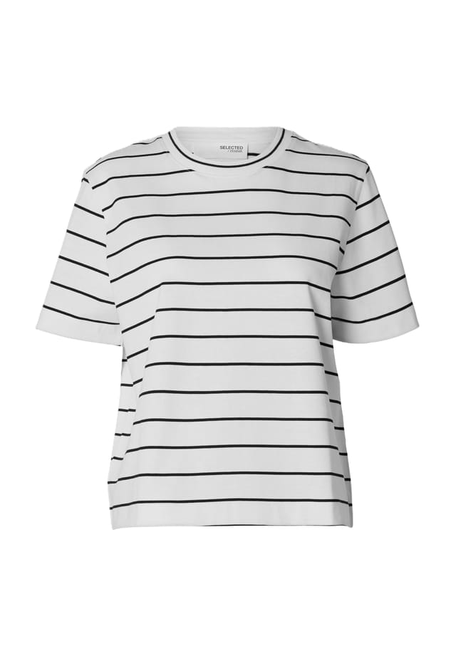 

Футболка из органического хлопка Selected Femme, цвет 179651007 bright