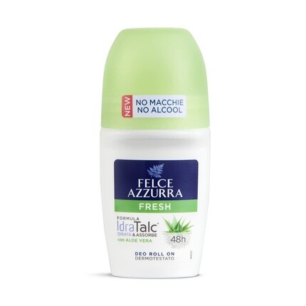 

Fresh Deo Roll On 50 мл 48-часовая формула Idra Talc с алоэ вера Felce Azzurra