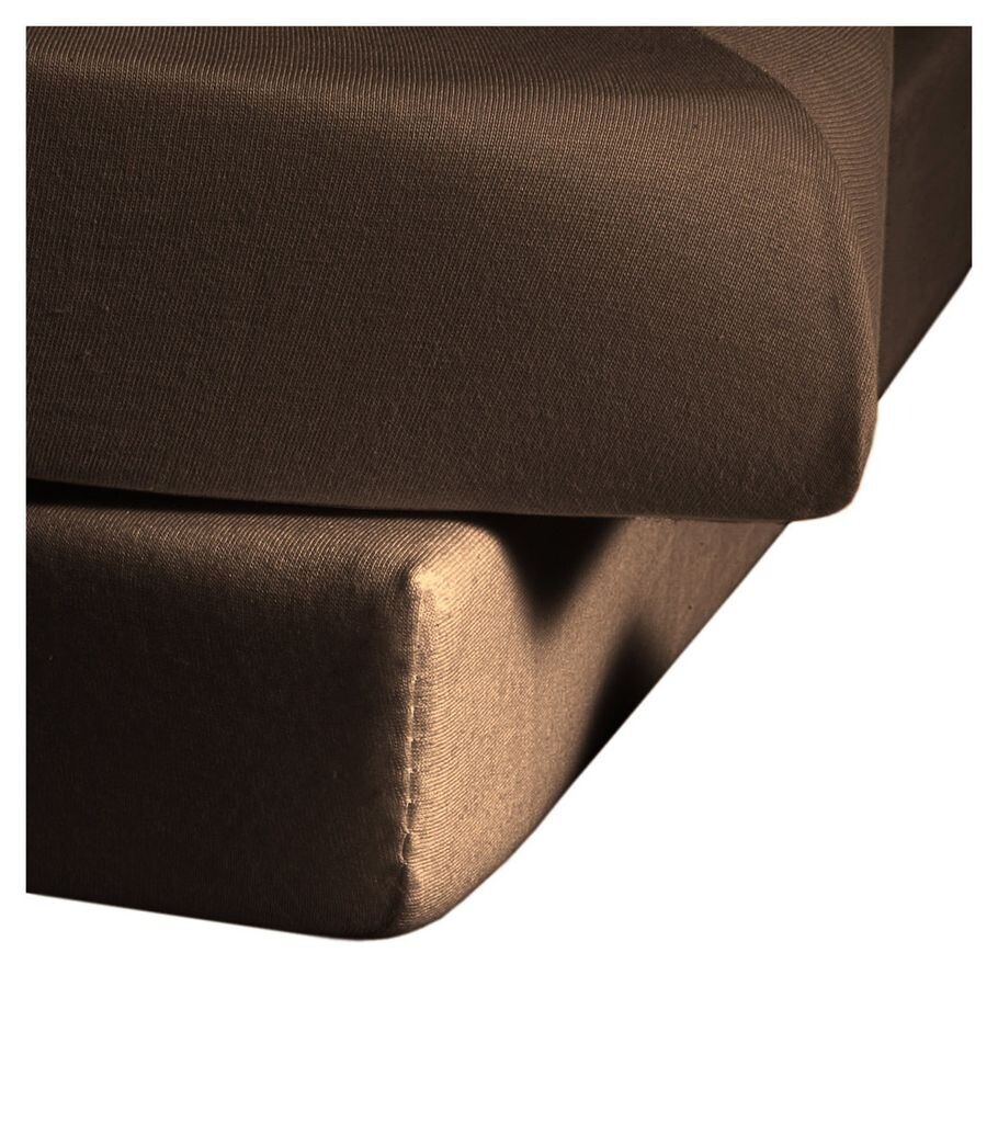 

Простыня Fleuresse из тонкого джерси 180 x 200 см - 200 x 200 см эластан 8020 шоколадный, Коричневый, Простыня Fleuresse из тонкого джерси 180 x 200 см - 200 x 200 см эластан 8020 шоколадный
