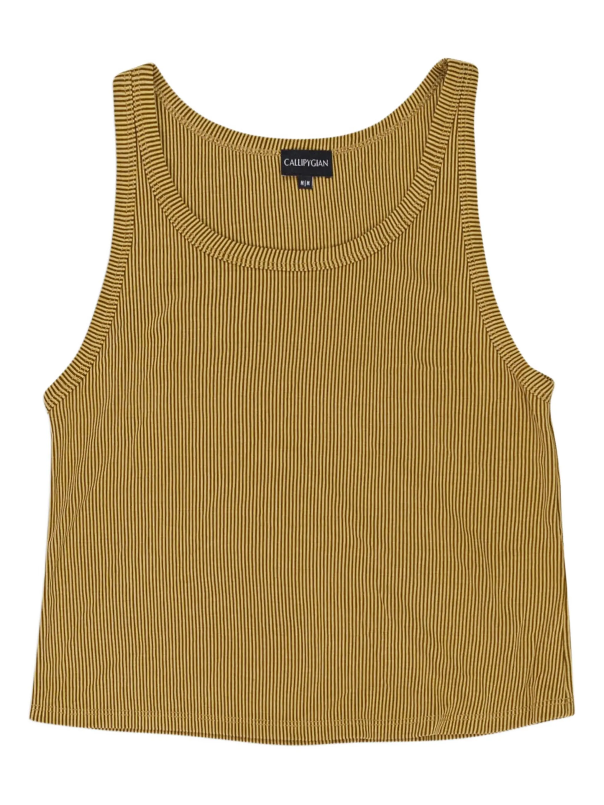 

Топ в рубчик Callipygian, коричневый