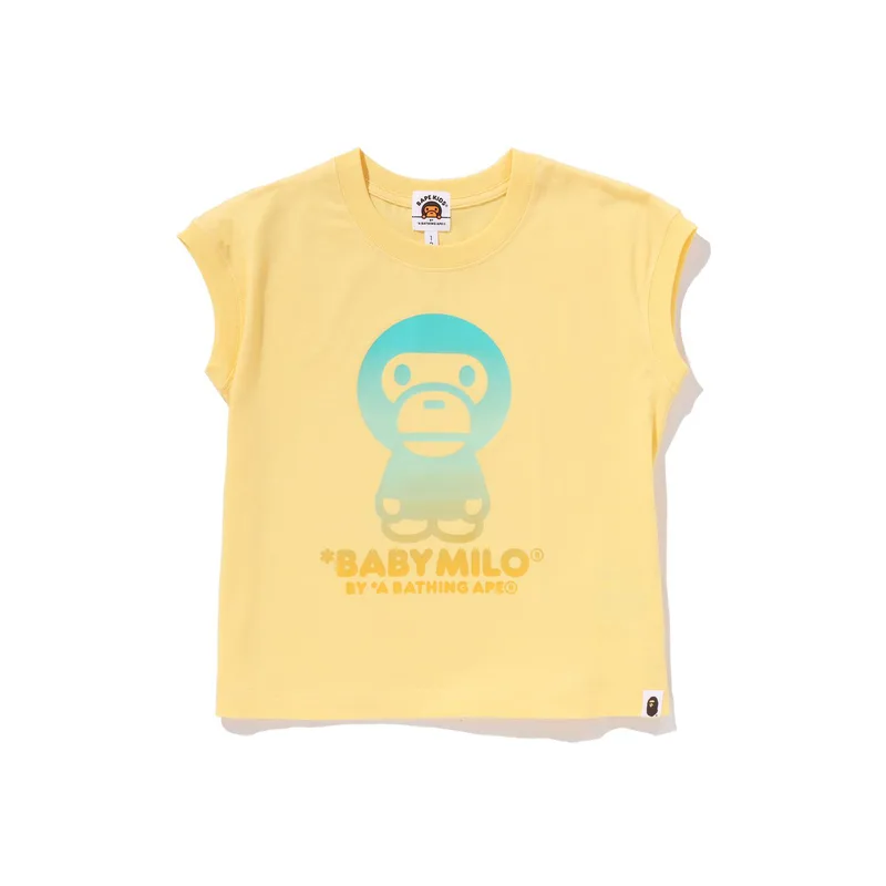 Топ-майка SS26 для детей 3-7 лет A BATHING APE, White WHX — фото 3