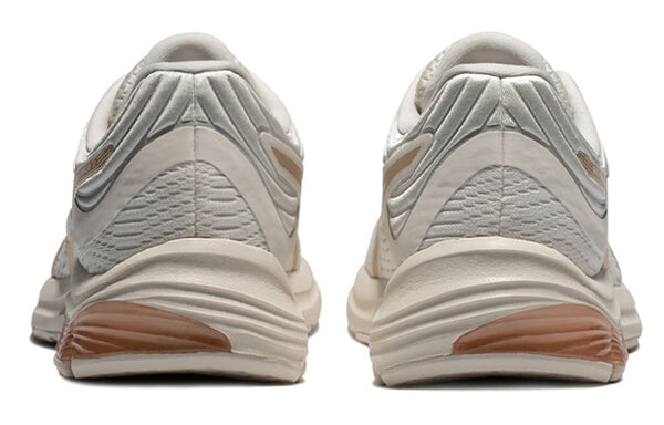 Кроссовки gel pulse 11 золотистые Asics, белый — фото 4