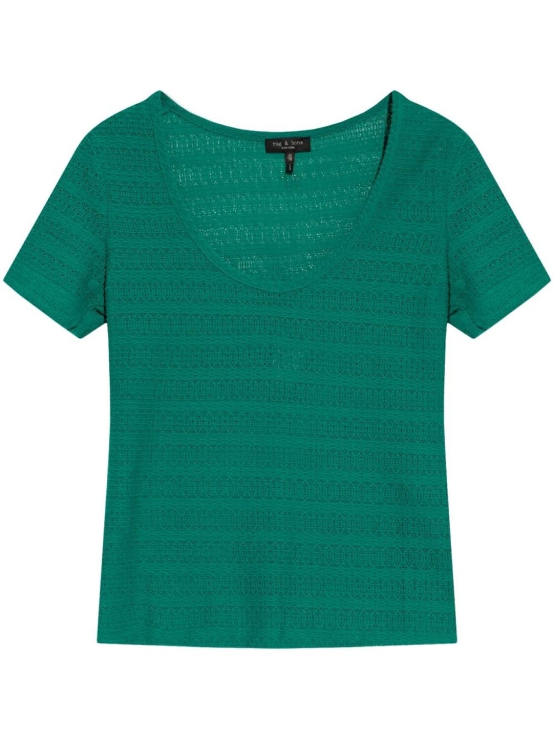 

Rag & bone футболка Джулия, зеленый