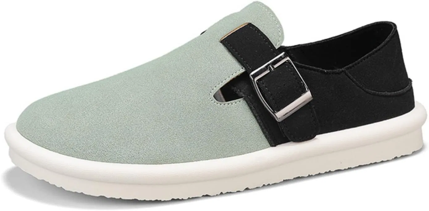 Лоферы мужские повседневные, Black-green Aokisx