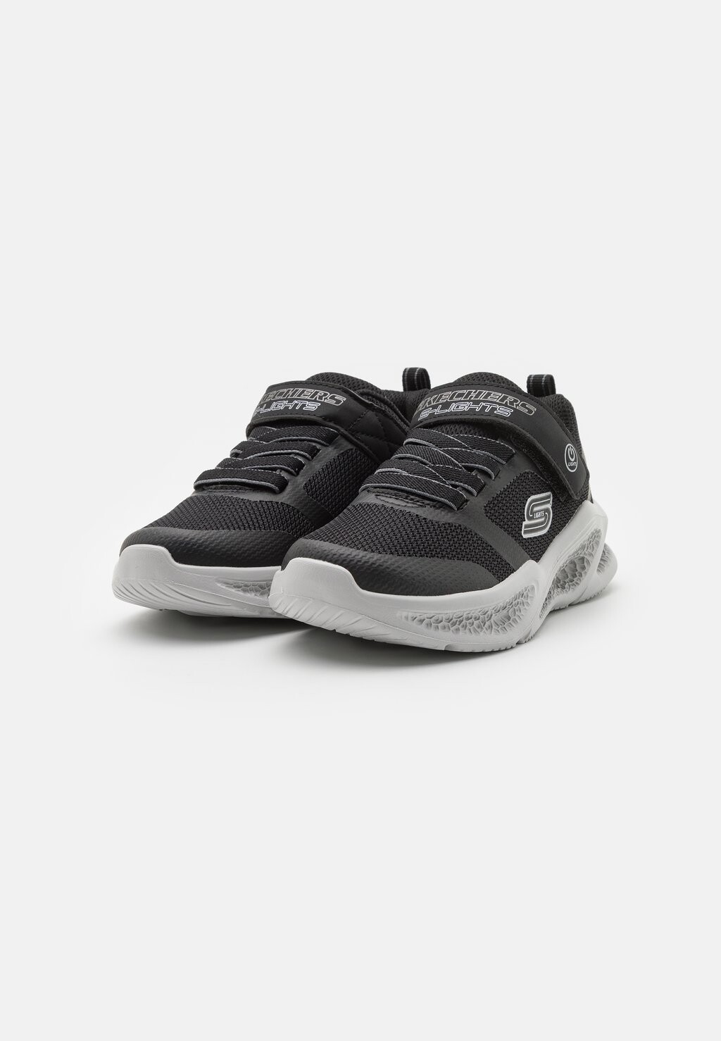 Кроссовки низкие LIGHTED GORE STRAP Skechers, цвет black/grey — фото 2