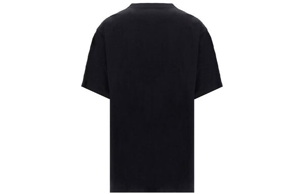 Футболка sporty b crewneck t-shirt 'black' Balenciaga, черный — фото 2