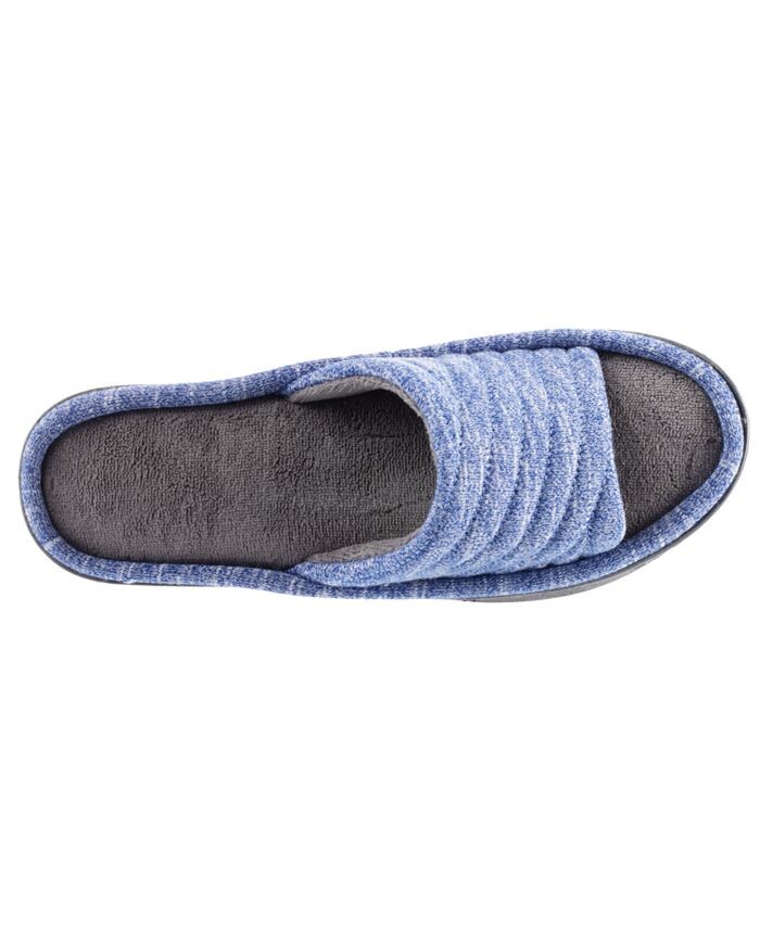 Женские шлепанцы Isotoner Space Knit Andrea, только онлайн Isotoner Signature, синий — фото 4